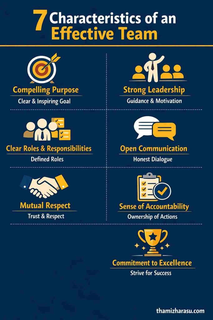 main characteristics of an effective team