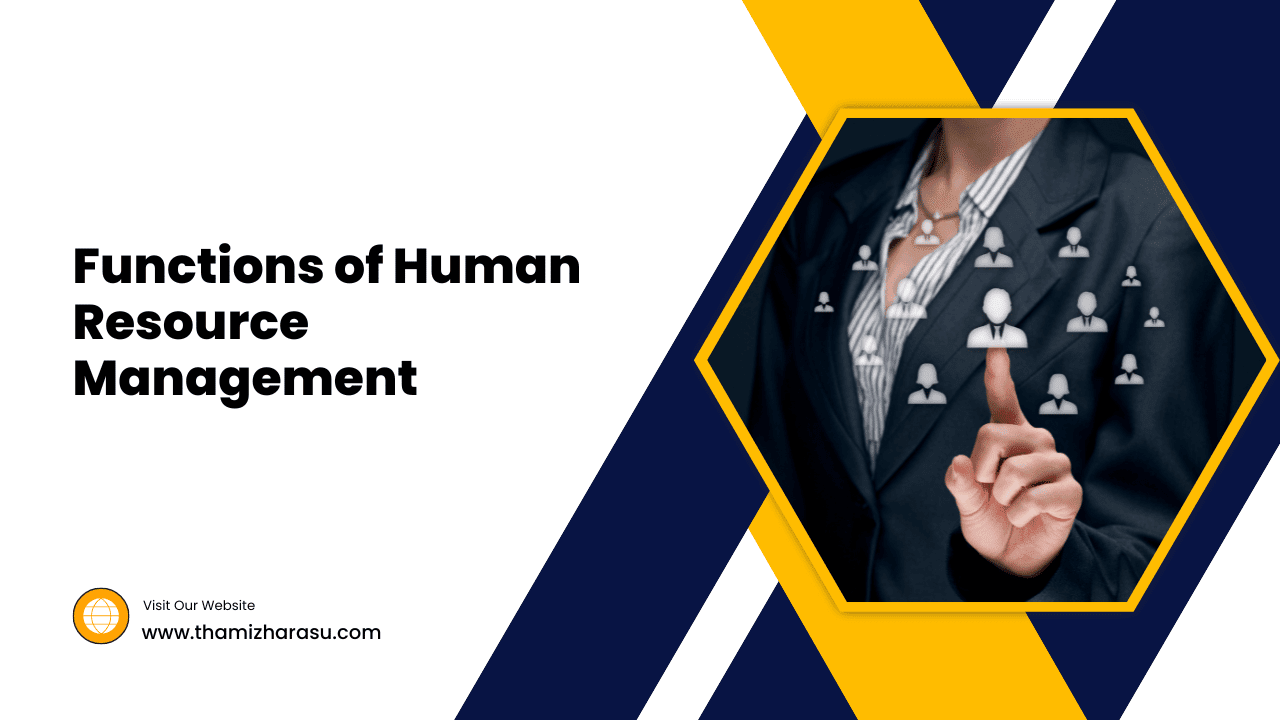 Functions of Human Resource Management