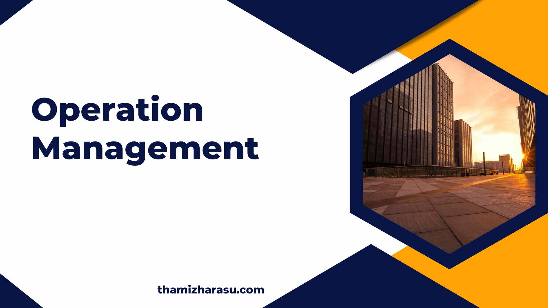 Operation Management