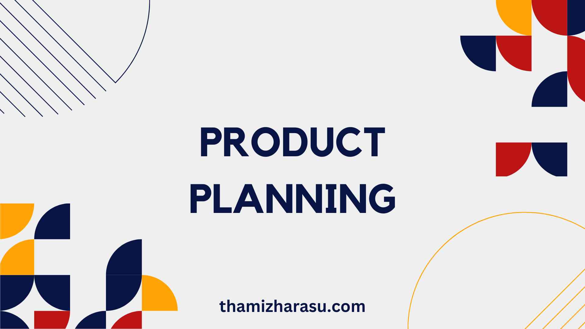 Product Planning