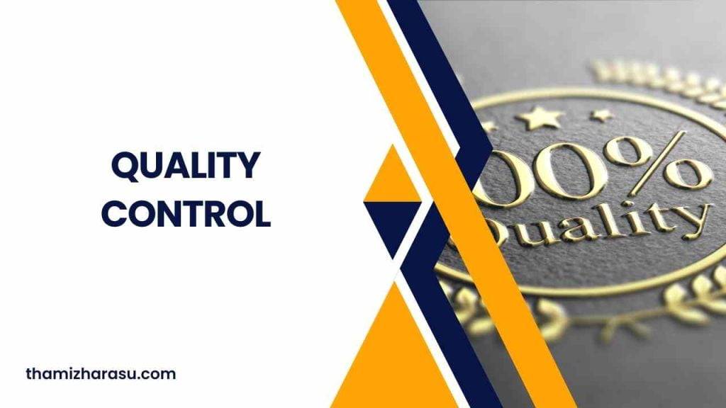 Quality Control Mastering Quality Control A Comprehensive Guide