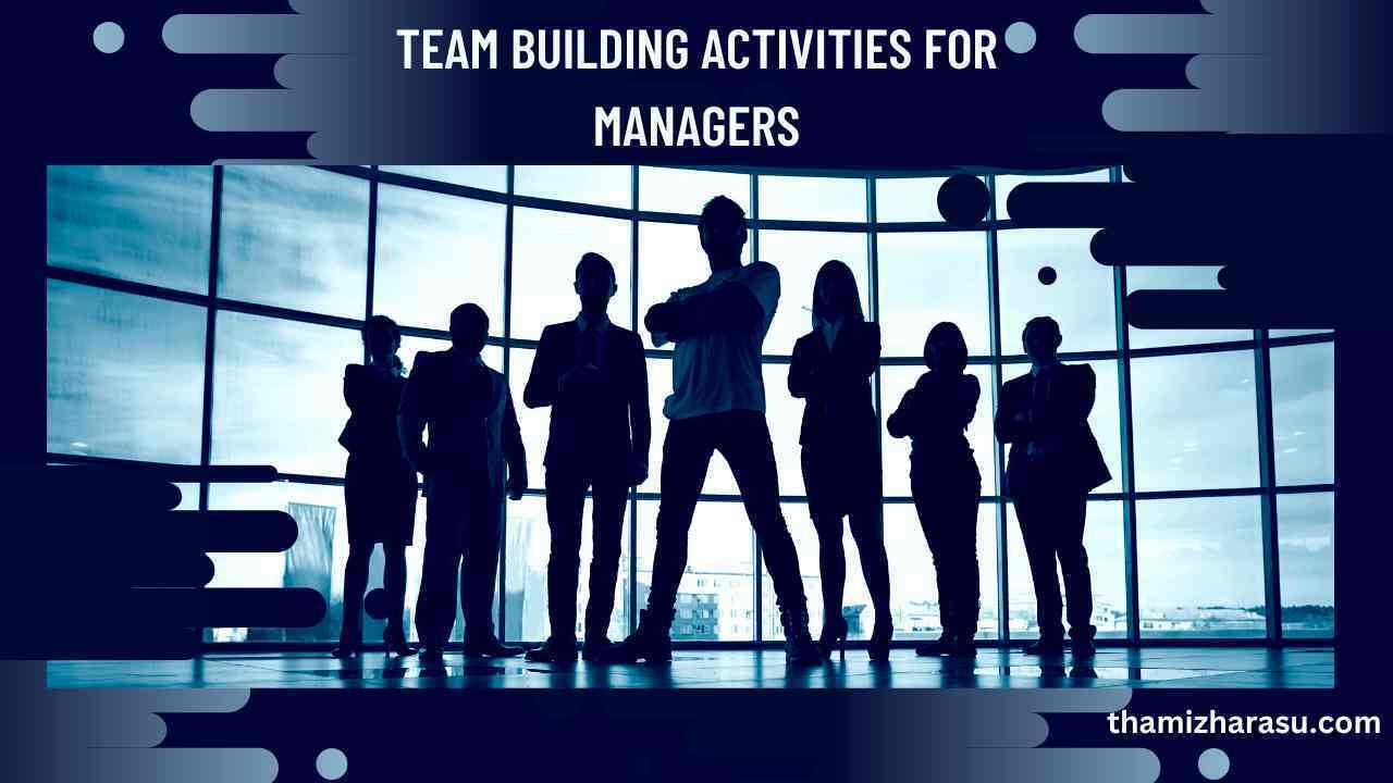 team building activities for managers